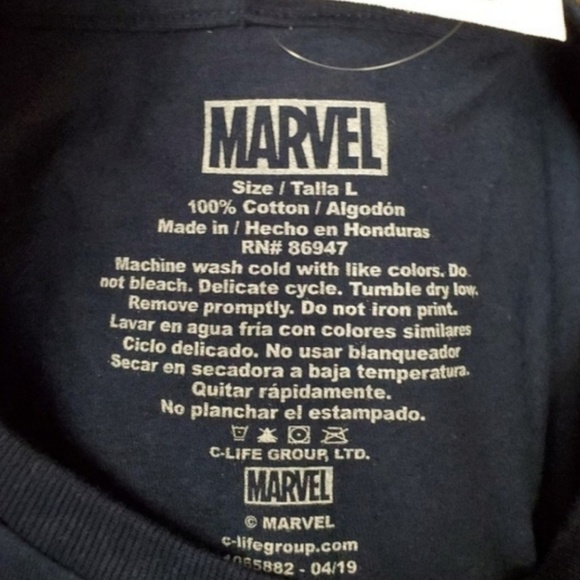 Marvel Captain America's shield Graphic Tee Shirt - Picture 4 of 5